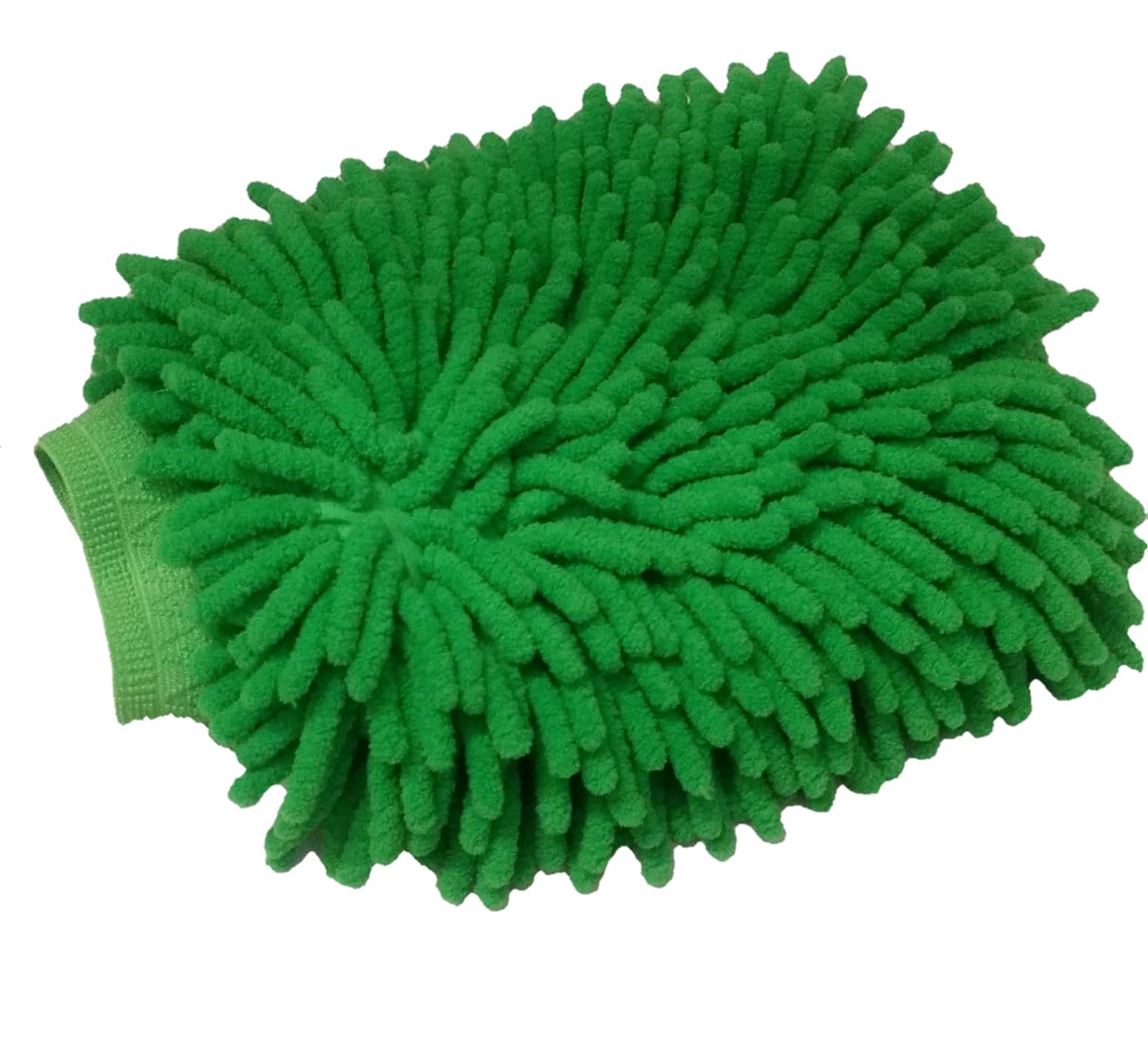Sibba Premium Chenille Car Wash Mitt, Scratch-Free Microfiber Wash Glove,  Pack of 2, Soft Chenille Cleaning Mitt Green for Car Washing and Detailing